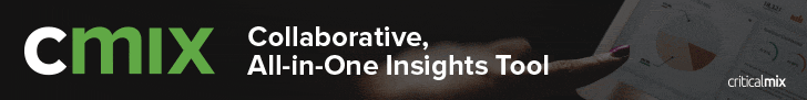 Click to see why more companies are switching to CMIX for creating insights Click to see why more companies are switching to CMIX for creating insights