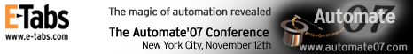 E-Tabs Automate 07 - Report automation revealed with case studies, guest speakers & magical fun!