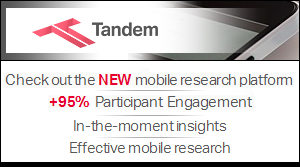 Tandem - check out the NEW mobile research platform
