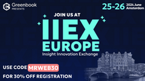 Joins Us at IIEX Europe - use code MRWEB30 for 30% off