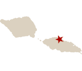 Map of Samoa