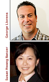 George Llorens and Susan Hwang Nanzer