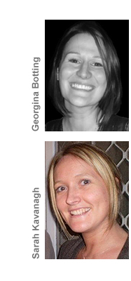 Georgina Botting and Sarah Kavanagh