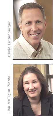 David Luttenberger and Lisa McTigue Pierce