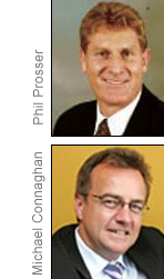 Phil Prosser and Michael Connaghan