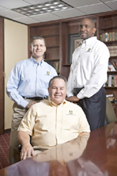 The STA Consulting team of Nathan Frey, Mitt Salvaggio and Kirk Teal