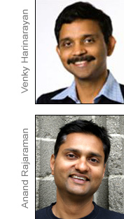 Venky Harinarayan and Anand Rajaraman