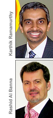 Karthik Ramamurthy and Rashid Al Banna