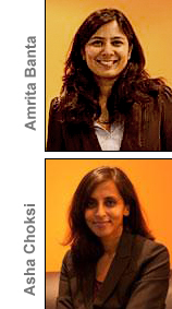 Amrita Banta and Asha Choksi