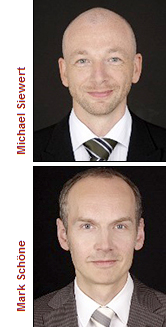 Michael Siewert and Mark Schöne