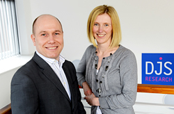 Danny and Ali Sims, co-owners of DJS Research Ltd
