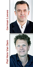 German Loewe and Piet Hein van Dam