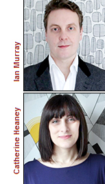 Ian Murray and Catherine Heaney