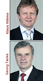 Dr. Klaus Hilleke and Dr. Georg Tacke