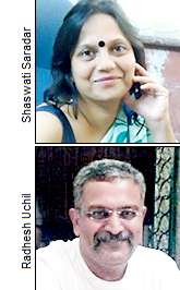 Shaswati Saradar and Radhesh Uchil