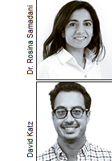 Dr. Rosina Samadani and David Katz