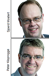 Sjoerd Mostert and Peter Kloprogge