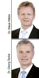 Dr.s Klaus Hilleke and Georg Tacke