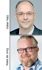 Volker Hatz and Kees de Jong