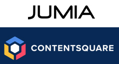 Jumia and Contentsquare logos