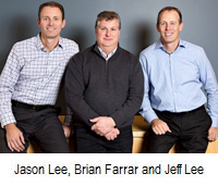 Jason Lee, Brian Farrar and Jeff Lee
