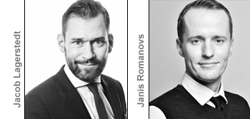 Jacob Lagerstedt and Janis Romanovs