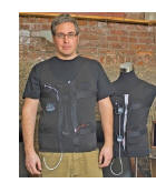 Brian Levine wearing one of his firm's biometric sensor vests
