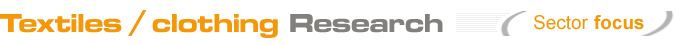 Textiles / clothing - MrWeb Sector Focus
