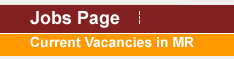 Jobs Page - Current Vacancies in MR