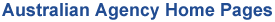 Australian Agency Home Pages
