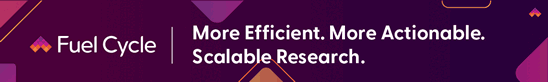 5-10x more insights using the Research Engine, from Fuel Cycle. Let us show you...