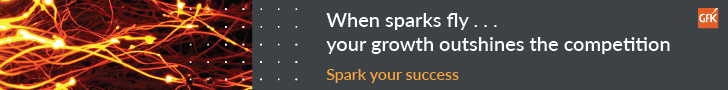 When sparks fly... your growth outshines the competition. Spark your success with GfK When sparks fly... your growth outshines the competition. Spark your success with GfK