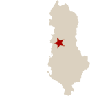 Map of Albania