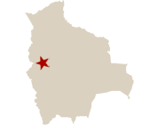 Map of Bolivia