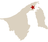 Map of Brunei