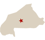 Map of Burkina Faso