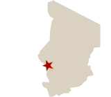Map of Chad