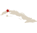 Map of Cuba