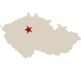 Map of The Czech Republic