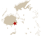 Map of Fiji