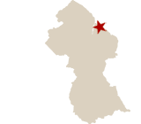 Map of Guyana