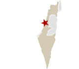 Map of Israel