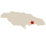 Map of Jamaica