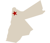 Map of Jordan