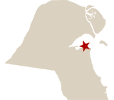 Map of Kuwait