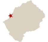 Map of Lesotho