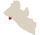 Map of Liberia