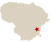 Map of Lithuania