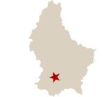 Map of Luxembourg