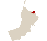 Map of Oman